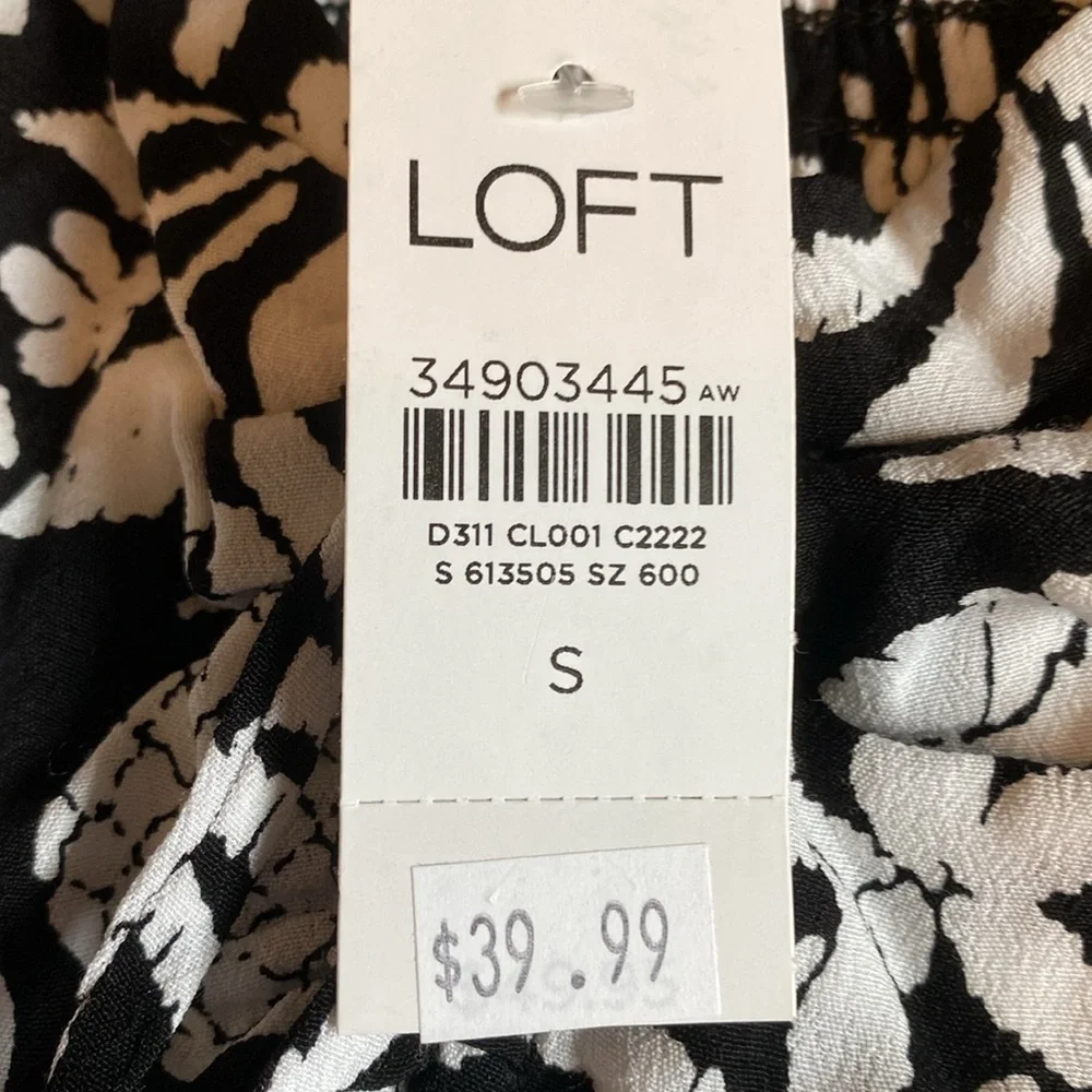 Summer top black and white from loft - Picture 2 of 2